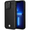 Image de BMW BMHCP14L22RFGK iPhone 14 Pro 6.1" czarny/black Motif en cuir Diamond (Apple iPhone 14 Pro), Coque pour téléphone portable, Noir