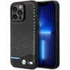Image de BMW Étui BMHCP14L22NBCK iPhone 14 Pro 6,1" czarny/black Leather Carbon (Apple iPhone 14 Pro), Coque pour téléphone portable, Noir