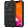 Image de Mercedes AMG AMHCP14MGSEBK iPhone 14 Plus 6,7" czarny/black hardcase Leather Debossed Lines (Apple iPhone 14 Plus), Coque pour téléphone portable, Noir