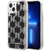 Image de Karl Lagerfeld Hard Cover Liquid Glitter Monogram Black, pour iPhone 14 Plus, KLHCP14MLMNMK (Apple iPhone 14 Plus, Apple iPhone 15 Plus), Coque pour téléphone portable, Noir