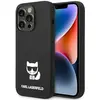 Image de Karl Lagerfeld iPhone 14 Pro Max Liquid Silicone Choupette Case (Apple iPhone 14 Pro Max), Coque pour téléphone portable, Noir