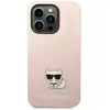 Image de Karl Lagerfeld Coque en silicone Choupette Logo corps rose, pour Apple iPhone 14 Pro Max, KLHCP14XSLCTPI (Apple iPhone 14 Pro Max), Coque pour téléphone portable, Pink, Rose