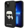Image de Coque pour iPhone 14 Plus Saffiano Karl Head Patch Protection Antichoc Rigide Karl Lagerfeld Noir