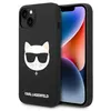 Image de Karl Lagerfeld Choupette Head MagSafe Silicone - Coque pour iPhone 14 Plus (Noir)