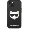 Image de Karl Lagerfeld KLHMP14MSLCHBK iPhone 14 Plus 6.7 "étui rigide noir / noir Silicone Choupette Hea (Apple iPhone 14 Plus), Coque pour téléphone portable, Noir