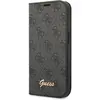 Image de Guess GUBKP14XHG4SHK iPhone 14 Pro Max 6,7" czarny/black book 4G Vintage Gold Logo (Apple iPhone 14 Pro Max), Coque pour téléphone portable, Noir