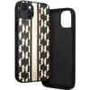 Image de Karl Lagerfeld KLHCP14MPGKLSKW iPhone 14 Plus 6,7" hardcase br zowy/brown Monogram Stripe (Apple iPhone 14 Plus), Coque pour téléphone portable, Marron, Noir