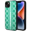 Image de Karl Lagerfeld Monogram Stripe - Coque pour iPhone 14 Plus (Vert)