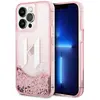 Image de Karl Lagerfeld KLHCP14LLBKLCP iPhone 14 Pro 6.1 "rose / rose hardcase paillettes liquide Big KL (Apple iPhone 14 Pro), Coque pour téléphone portable, Rose, Pink
