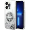 Image de Karl Lagerfeld KLHCP14LLCRSGRS iPhone 14 Pro 6.1 "argent / argent étui rigide paillettes liquide RSG (Apple iPhone 14 Pro), Coque pour téléphone portable, Gris, Argent