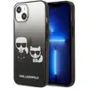 Image de Karl Lagerfeld KLHCP14MTGKCK iPhone 14 Plus 6.7 "étui rigide noir / noir gradient Ikonik Karl &a (Apple iPhone 14 Plus), Coque pour téléphone portable, Noir