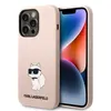 Image de Karl Lagerfeld Silicone NFT Choupette - Coque pour iPhone 14 Pro (Rose)