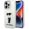 Image de Karl Lagerfeld Étui pour iPhone 14 Pro IML Ikonik NFT (Apple iPhone 14 Pro), Coque pour téléphone portable, Transparent