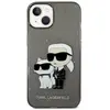 Image de Karl Lagerfeld KLHCP14MHNKCTGK iPhone 14 Plus 6,7" czarny/black hardcase Gliter Karl&Choupette (Apple iPhone 14 Plus, Apple iPhone 15 Plus), Coque pour téléphone portable, Noir