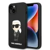 Image de Karl Lagerfeld Silicone Ikonik MagSafe - Coque iPhone 15 Plus / 14 Plus (noir)