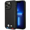Image de BMW Étui BMHMP14X22PTDK iPhone 14 Pro Max 6,7" czarny/black Leather Stamp Tricolor Magsafe (Apple iPhone 14 Pro Max), Coque pour téléphone portable, Noir