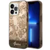 Image de Guess GUHCP14LHGPLHC iPhone 14 Pro 6,1" ocre Hardcase Collection Porcelaine (Apple iPhone 14 Pro), Coque pour téléphone portable, Marron