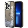 Image de Coque pour iPhone 14 Pro - Karl Lagerfeld Hardcase Liquid Glitter (KLHCP14LLCKKVVK) - Elong