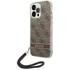 Image de Guess GUOHCP14XH4STW iPhone 14 Pro Max 6,7" br zowy/brown hardcase 4G Print Strap (Apple iPhone 14 Pro Max), Coque pour téléphone portable, Marron