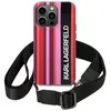 Image de Karl Lagerfeld KLHCP14XSTSTP iPhone 14 Pro Max 6,7" hardcase ró owy/pink Color Stripes Strap (Apple iPhone 14 Pro Max), Coque pour téléphone portable, Pink