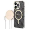 Image de Bundle Chargeur 15W Guess Magsafe + Coque Magsafe 4G pour iPhone 14 Pro Max