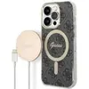 Image de Guess Étui + chargeur (Apple iPhone 14 Pro Max), Coque pour téléphone portable, Noir, Multicolore