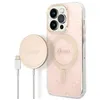 Image de Bundle Chargeur 15W Guess Magsafe + Coque Magsafe 4G pour iPhone 14 Pro