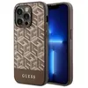 Image de Guess GUHMP14XHGCFSEW iPhone 14 Pro Max 6.7" br zowy/brown hard case GCube Stripes MagSafe (Apple iPhone 14 Pro Max), Coque pour téléphone portable, Marron