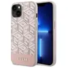 Image de Guess GUHMP14MHGCFSEP iPhone 14 Plus 6,7" ró owy/pink hard case GCube Stripes MagSafe (Apple iPhone 14 Plus, Apple iPhone 15 Plus), Coque pour téléphone portable, Pink