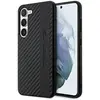 Image de Mercedes AMG AMHCS23SBLSCA S23 S911 czarny/black hardcase Carbon Stripe&Embossed (Samsung Galaxy S23), Coque pour téléphone portable, Noir