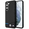 Image de BMW BMHCS23M22NBCK S23+ S916 czarny/black Leather Carbon (Samsung Galaxy S23+), Coque pour téléphone portable, Noir