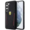 Image de Ferrari FEHCS23MNPYK S23+ S916 czarny/black hardcase Carbon Contrast Edges (Samsung Galaxy S23+), Coque pour téléphone portable, Noir
