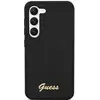 Image de Guess Silicone Vintage Gold Logo Case pour Samsung Galaxy S23 - noir (Samsung Galaxy S23), Coque pour téléphone portable, Noir