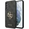 Image de Guess 4G Metal Logo Case pour Samsung Galaxy S23 - gris (Samsung Galaxy S23), Coque pour téléphone portable, Gris