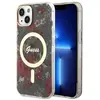 Image de Guess GUHMP14MHCFWSA iPhone 14 Plus 6.7" vert/kaki hardcase Flower MagSafe (Apple iPhone 14 Plus), Coque pour téléphone portable, Vert
