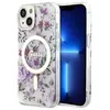 Image de Guess GUHMP14SHCFWST iPhone 14 6.1" étui rigide transparent Fleur MagSafe (Apple iPhone 14), Coque pour téléphone portable, Transparent