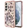 Image de Guess GUHCS23MHCFWSP S23+ S916 rose/pink hardcase Flower Collection (Samsung Galaxy S23+), Coque pour téléphone portable, Rose, Pink