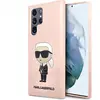 Image de Karl Lagerfeld KLHCS23LSNIKBCP Sam S23 S918 Ultra hardcase rose/pink Silicone Ikonik (Samsung Galaxy S23 Ultra), Coque pour téléphone portable, Pink