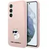 Image de Karl Lagerfeld KLHCS23SSNCHBCP S23 S911 étui rigide rose/rose Silicone Choupette (Samsung Galaxy S23), Coque pour téléphone portable, Pink, Rose