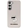 Image de Karl Lagerfeld KLHCS23MHNCHTCP S23+ S916 rose/pink hardcase Ikonik Choupette (Samsung Galaxy S23+), Coque pour téléphone portable, Pink, Rose, Transparent