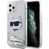 Image de Karl Lagerfeld KLHCP12MLNHCCS iPhone 12/ 12 Pro 6.1" argent/argent hardcase paillettes Choupette H (Apple iPhone 12, Apple iPhone 12 Pro), Coque pour téléphone portable, Argent