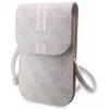 Image de Guess, Femmes, Sac à main, PU 4G Printed Stripes Phone Bag - rose, Rose