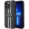 Image de Guess GUHMP13LP4RPSK iPhone 13 Pro / 13 6,1" czarny/black hardcase 4G Printed Stripes MagSafe (Apple iPhone 13 Pro), Coque pour téléphone portable, Noir