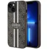 Image de Guess GUHMP14MP4RPSW iPhone 14 Plus 6,7" br zowy/brown hardcase 4G Printed Stripes MagSafe (Apple iPhone 14 Plus), Coque pour téléphone portable, Marron