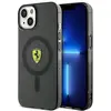 Image de Ferrari FEHMP14SURKK iPhone 14 6.1" noir/black hardcase Translucent Magsafe (Apple iPhone 14), Coque pour téléphone portable, Noir