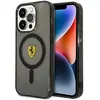 Image de Ferrari FEHMP14LUKK iPhone 14 Pro 6.1" noir/black hardcase Translucent Magsafe (Apple iPhone 14 Pro), Coque pour téléphone portable, Noir