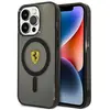 Image de Ferrari FEHMP14XURKK iPhone 14 Pro Max 6.7" noir/black hardcase Translucent Magsafe (Apple iPhone 14 Pro Max), Coque pour téléphone portable, Noir