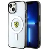 Image de Ferrari FEHMP14SURKT iPhone 14 6.1" étui rigide transparent Outline Magsafe (Apple iPhone 14), Coque pour téléphone portable, Transparent