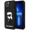Image de Karl Lagerfeld KLHCP14M3DRKINK iPhone 14 Plus 6.7" czarny/black hardcase Rubber Ikonik 3D (Apple iPhone 14 Plus), Coque pour téléphone portable, Noir