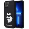 Image de Karl Lagerfeld KLHCP14M3DRKHNK iPhone 14 Plus 6.7" czarny/black hardcase Rubber Choupette 3D (Apple iPhone 14 Plus), Coque pour téléphone portable, Noir
